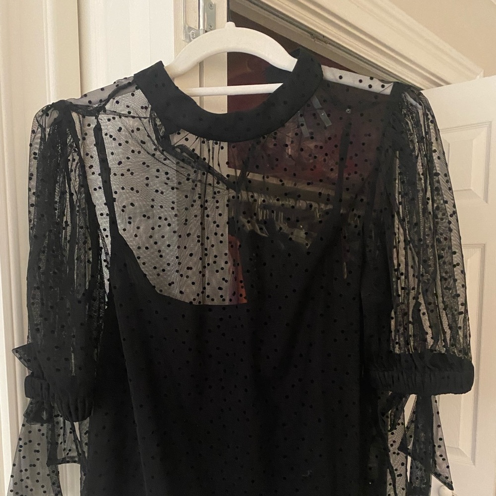 Anthropologie mesh top